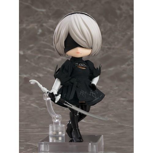 ねんどろいどどーる 『NieR：Automata』 2B (ヨルハ二号B型) ノンスケール (塗装済み可動フィギュア)フィギュア｜esdigital｜02