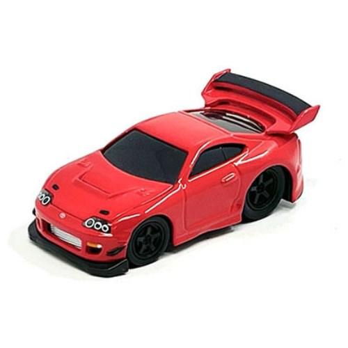 マイスト 1／64 マッスルマシーン 1995 トヨタ スープラ (Mk4) レッド