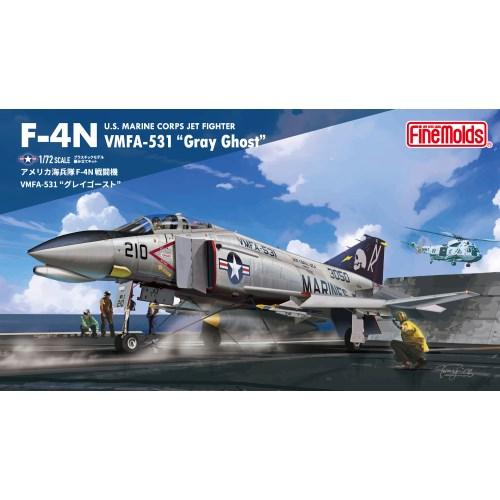 1／72スケール ジェット機 アメリカ海軍 F-4N 戦闘機VMFA-531 ’グレイゴースト’ 【FX04】 (プラモデル)【再販】 | 