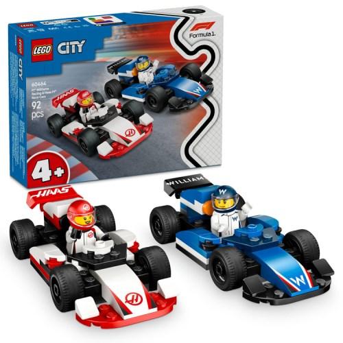 LEGO レゴ シティ F1(R) Williams Racing ＆ Haas F1(R) レースカーコンボ 60464おもちゃ こども 子供 レゴ ブロック 4歳 | 