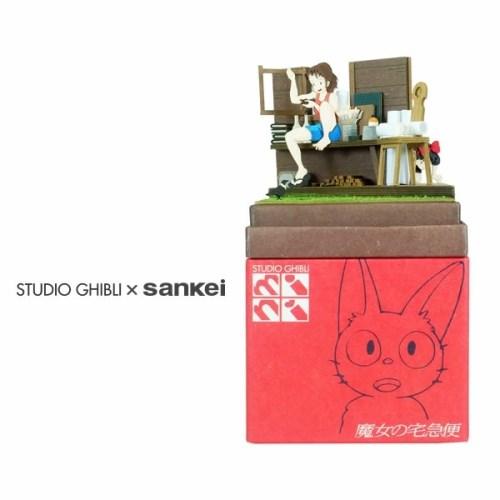 みにちゅあーとキット スタジオジブリmini 『魔女の宅急便』 【ウルスラとキキ】 ノンスケール 【MP07-92】 (ペーパークラフト) | 