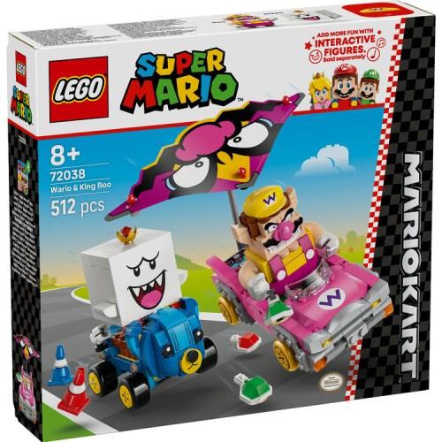 LEGO レゴ SUPER MARIO マリオカート(TM) -ワリオとキングテレサ 72038おもちゃ こども 子供 レゴ ブロック 8歳 スーパーマリオブラザーズ | 