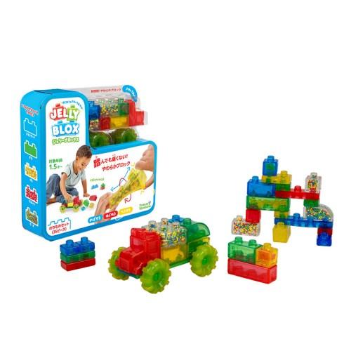 Jelly Blox - のりものセット(35ピース)おもちゃ こども 子供 知育 勉強 1歳6ヶ月 | 
