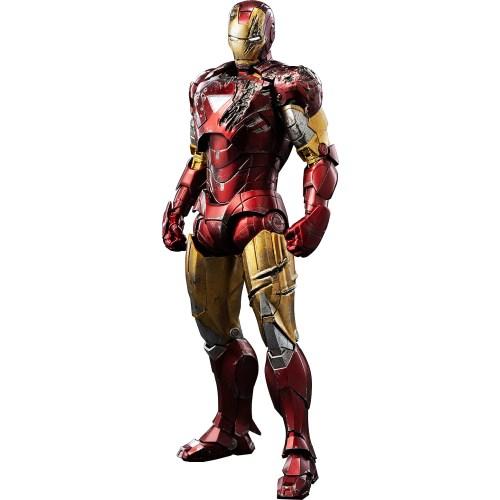 1／12 DLX Iron Man Mark 6 (Battle Damaged) (DLX アイアンマン