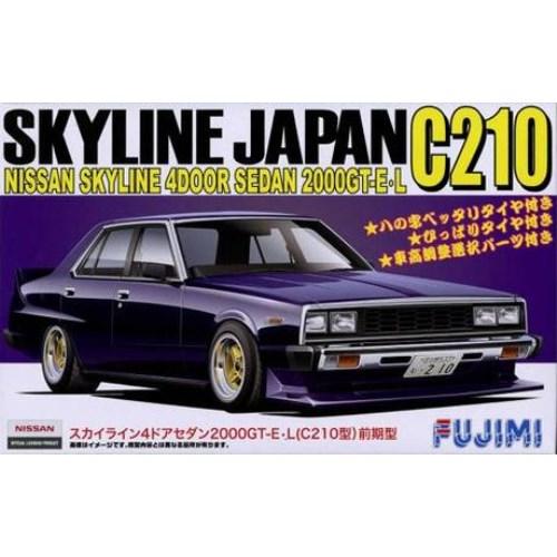 1／24 インチアップシリーズ スカイラインJAPAN 4ドアセダン 2000GT-E／L C210前期型 【ID170】 (プラモデル) | 