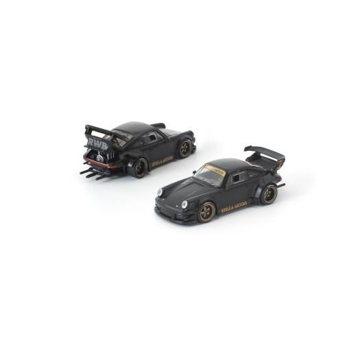 POP RACE 1／64 RWB 930 マットブラック「ステラ・アルトワ