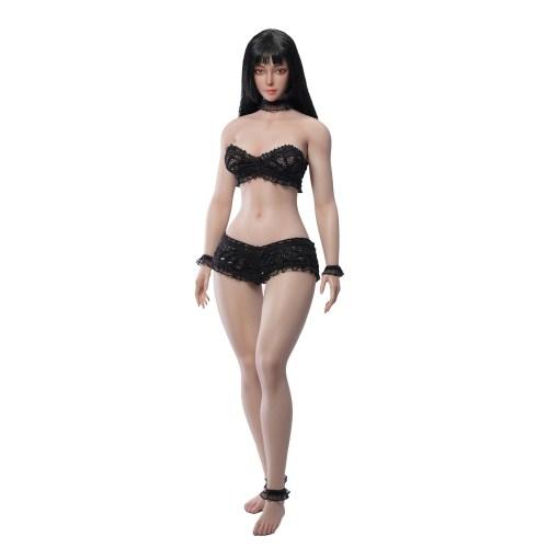TBリーグ 1／6 スーパーフレキシブル 女性シームレスボディ スリムウエスト・カーヴィー ヘッド付／足首取り外し式／サンタン 【TB-DD02H】.... | 