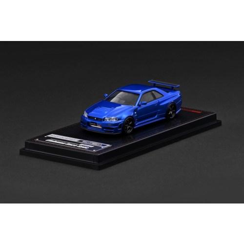 ignition model Nissan Skyline GT-R (BNR34) NISMO customized Blue