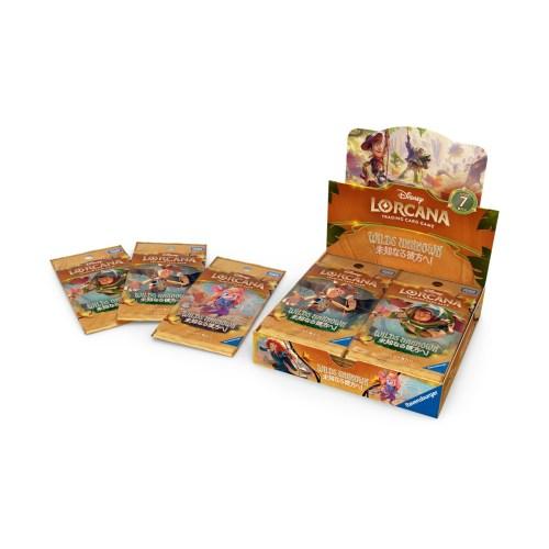 ディズニー・ロルカナ・TCG 日本語版 ブースターパック WILDS UNKNOWN 未知なる彼方へ！(BOX)おもちゃ こども 子供 8歳 その他ディズニーキャラ（Yahoo!・ハピネット・オンラインYahoo!ショッピング店）