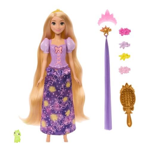ディズニープリンセス あそぶとキラッとひかる！ラプンツェルおもちゃ こども 子供 女の子 人形遊び 3歳 塔の上のラプンツェル | 