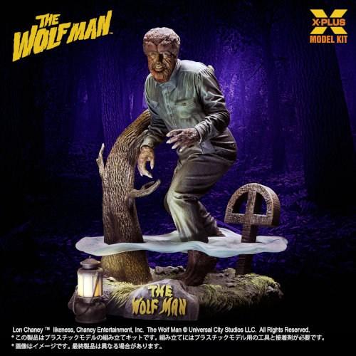 1／8スケール 『The WOLF MAN』 ロン・チェイニー・ジュニア as 狼男 プラスチックモデルキット 【416-200681TP】 (プラスチックモデルキッ.... | 