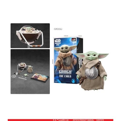 ZD TOYS Infinity Action Xシリーズ 『スター・ウォーズ／マンダロリアン・アンド・グローグー』 グローグー (フィギュア) | 