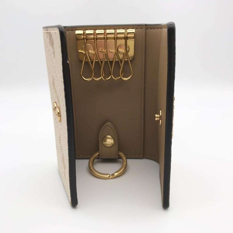 coach  コーチ　キーケース ウィズ ホース アンド キャリッジ プリント 日本限定】6 リング キー ケース ウィズ ホース アンド