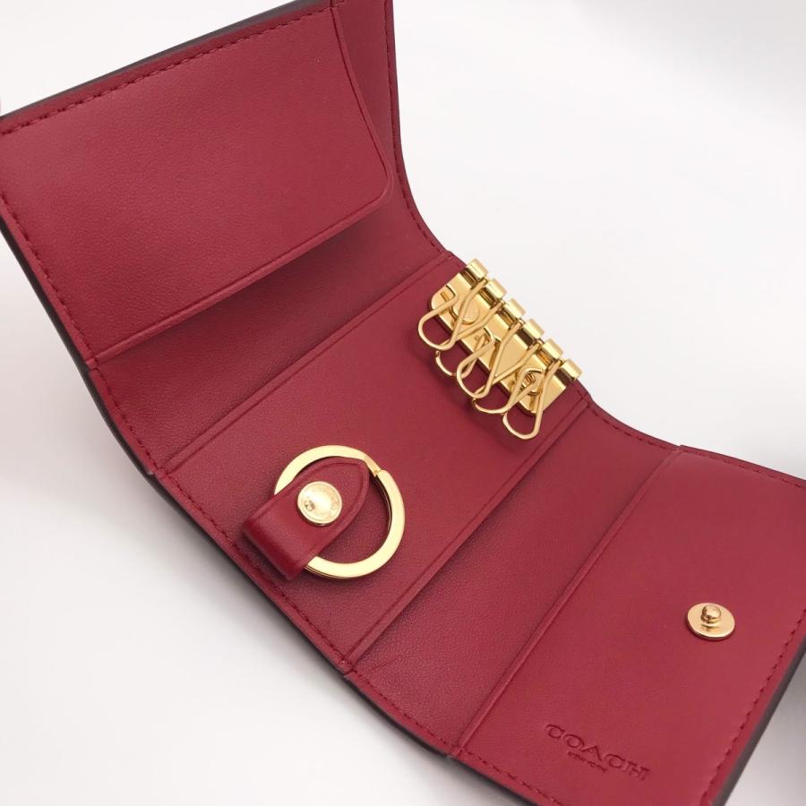COACH コーチ ☆COACH☆ ファイブ リング キー ケース ウィズ