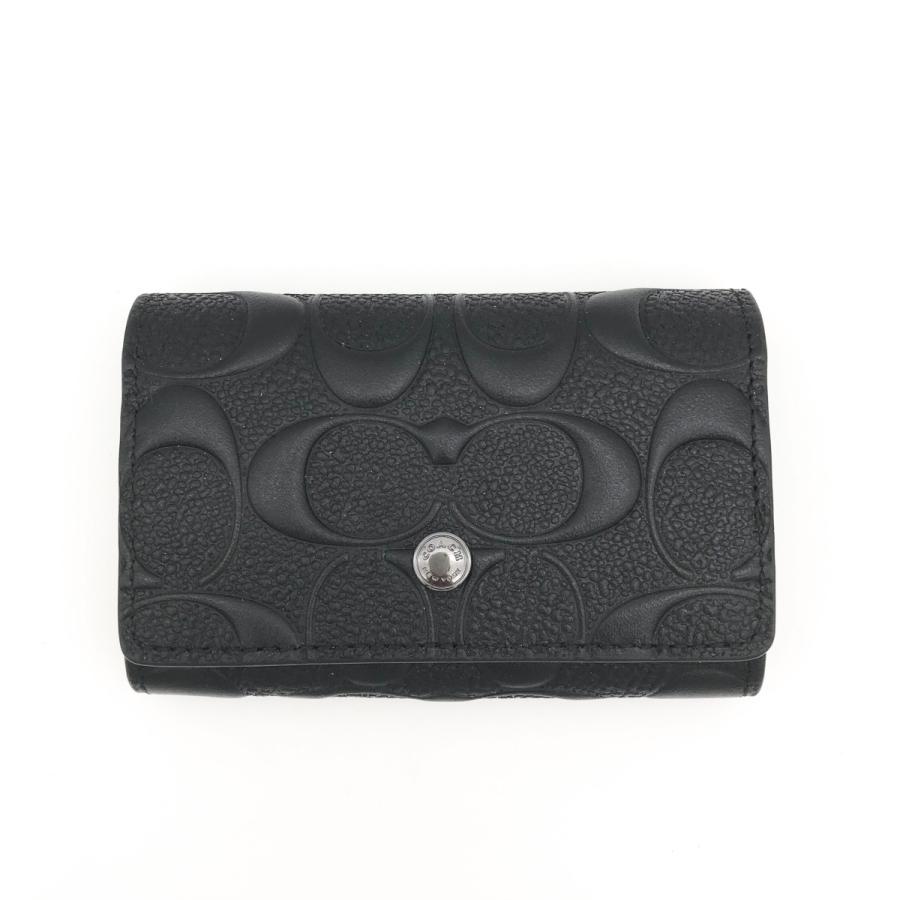 コーチ ★COACH★ ファイブ リング キーケース シグネチャー レザー ブラック F76986 QBBK :  220416-accessory-f76986 : ESエイト - 通販 - Yahoo!ショッピング