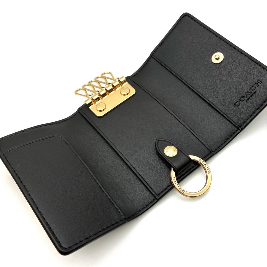 COACH（コーチ） ☆COACH☆ ファイブ リング キーケース シグネチャー
