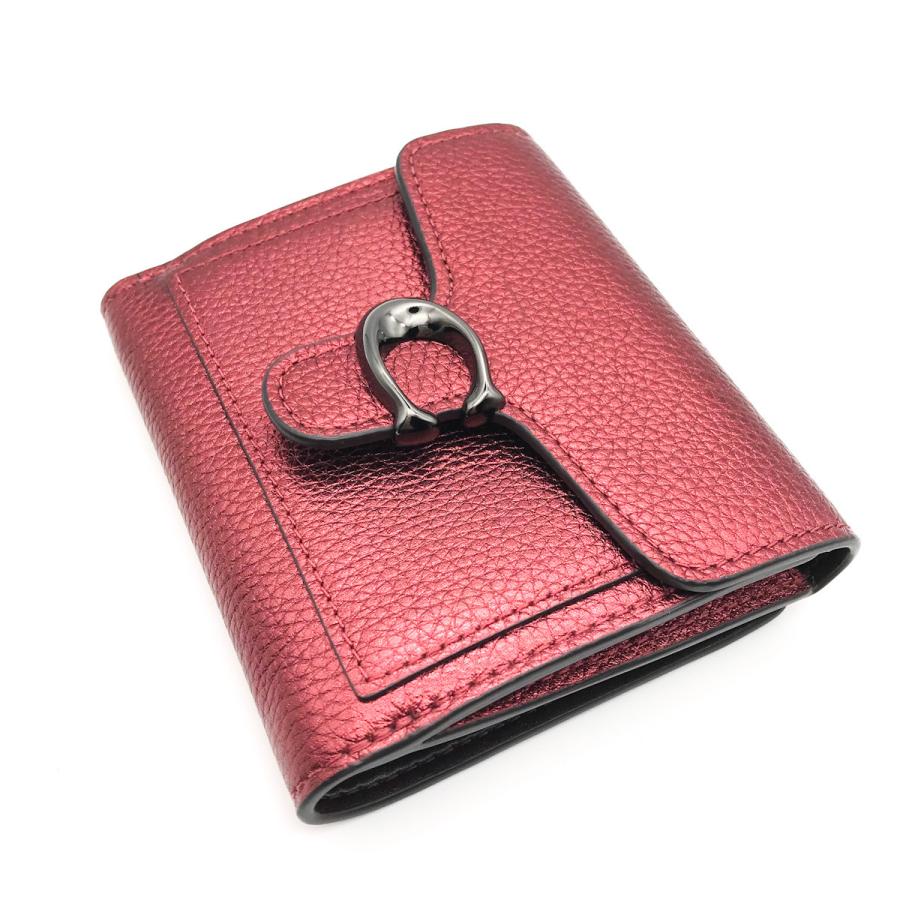 COACH（コーチ） ☆COACH☆ タビー スモール ウォレット メタリック