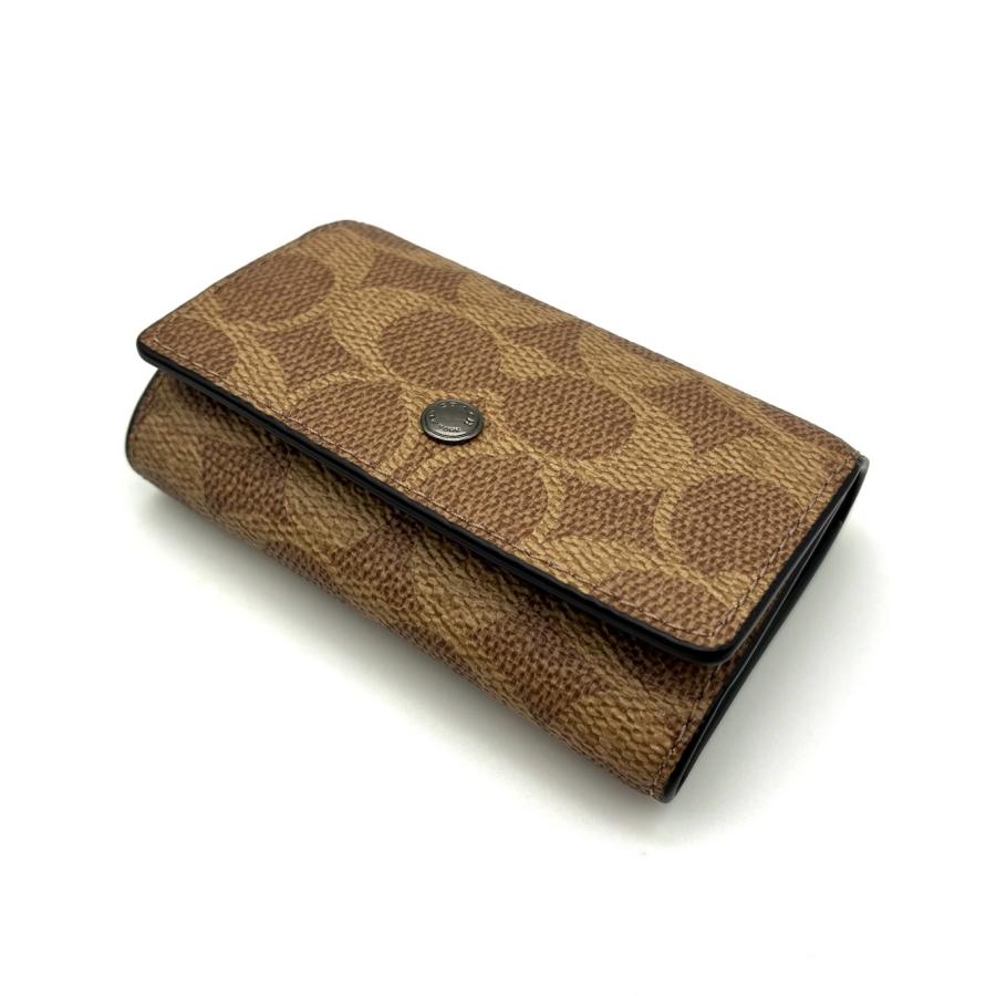 COACH（コーチ） ☆COACH☆ ファイブリング キーケース シグネチャー