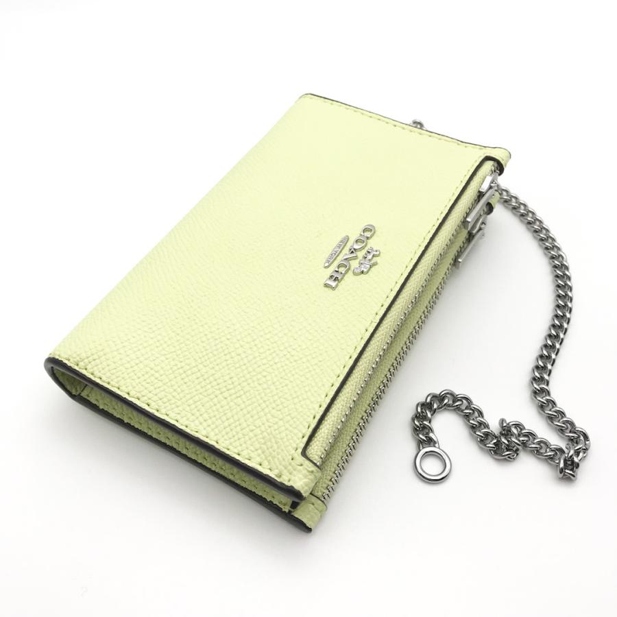 COACH　コーチ　ケース　カードケース　小銭入れ　ウォレット COACH コーチ ☆COACH☆ ジップ チェーン カードケース ミニ財布