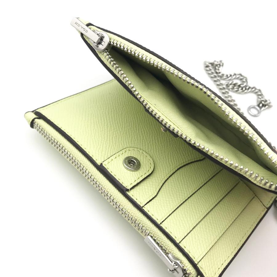 マリモッコリ☆新品☆コーチ☆ケース カード ケース ミニ 財布 ミニウォレット ミニ財布 コンパクト 栃木レザー コインケース