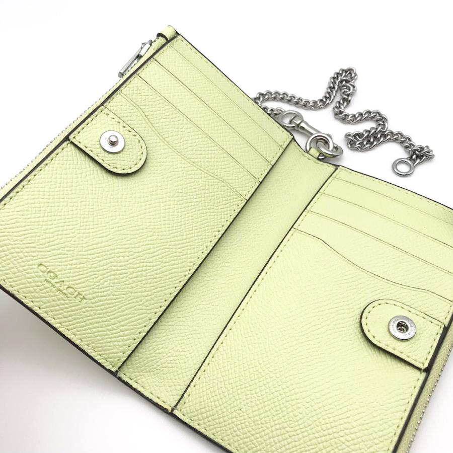 COACH コーチ ☆COACH☆ ジップ チェーン カードケース ミニ財布