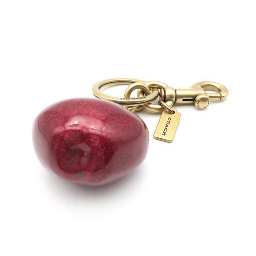 COACH（コーチ） キーホルダー キーリング コインケース アップル