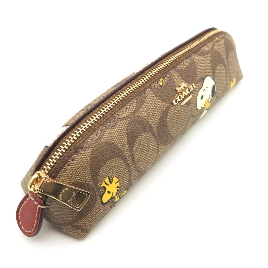 新商品 COACH ×PEANUTS シグネチャー ペンケース スヌーピー
