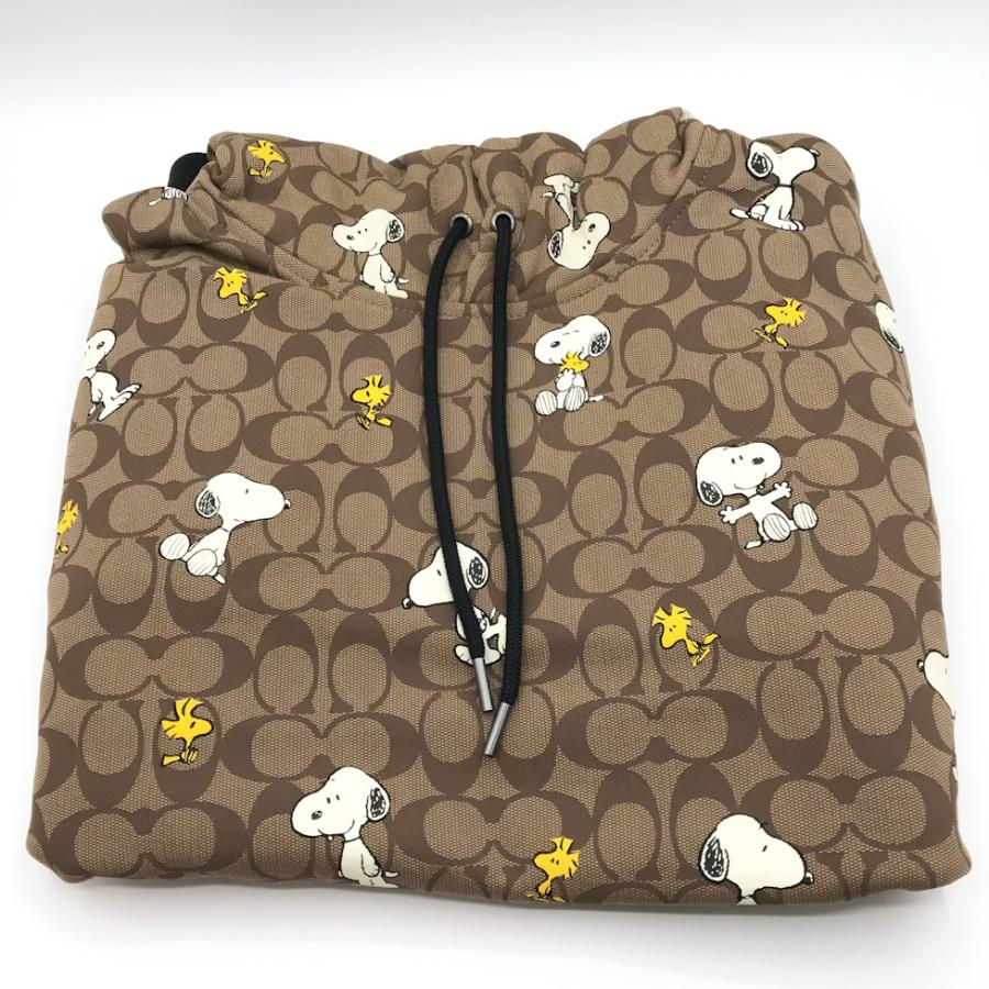 コーチ ★COACH★ シグネチャー スヌーピー フーディー パーカー Mサイズ COACH x PEANUTS コラボ CE545 OFZ M｜eseight｜05