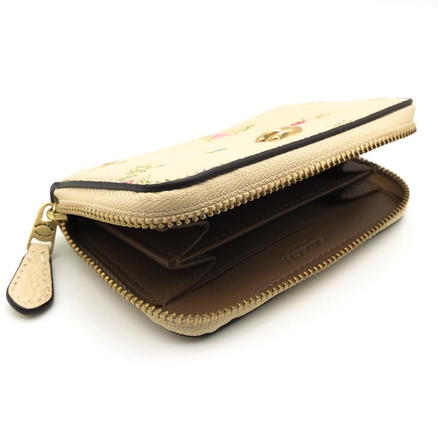 COACH（コーチ） ☆COACH☆ スモール ジップ アラウンド カードケース