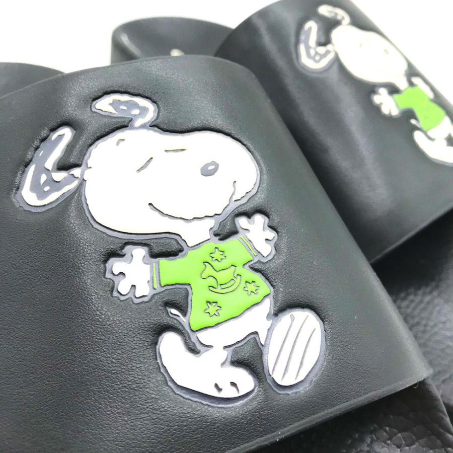 スヌーピー限定コラボ【COACH】スライドサンダル メンズサイズ COACH コーチ スリッポン ☆COACH☆ スライド スヌーピー