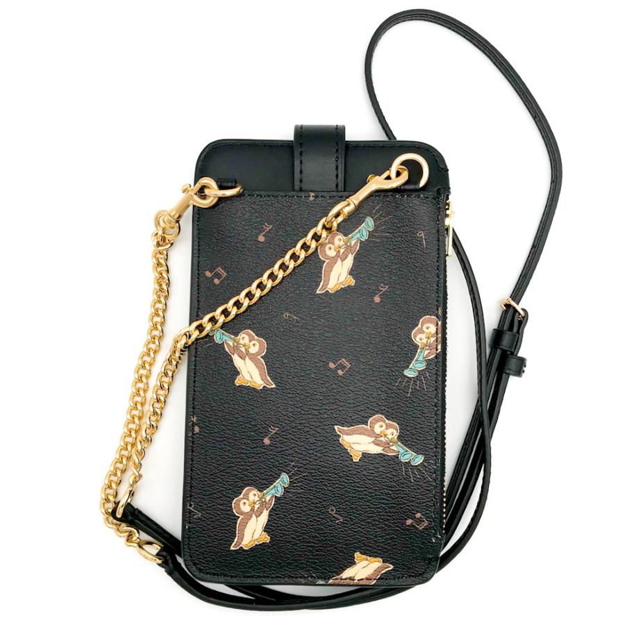 コーチ スマホショルダーバッグ ペンギン柄 COACH コーチ スマホバッグ スマートフォンバッグ スマホ