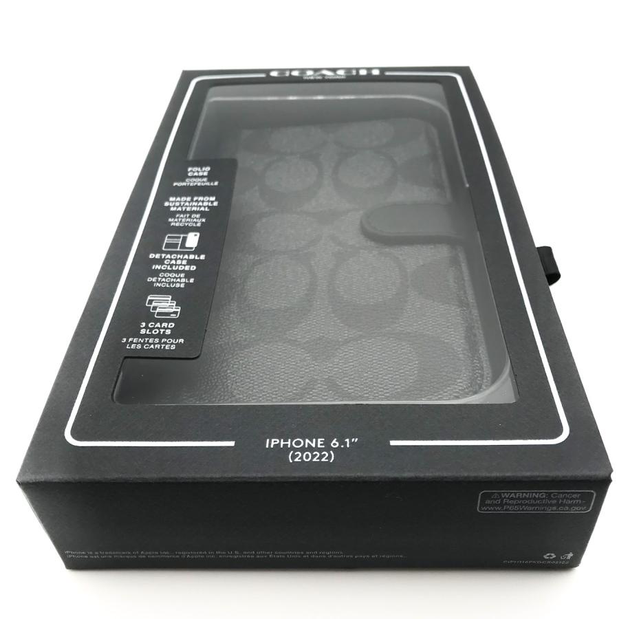 コーチ スマホケース 手帳型 ☆COACH☆ iPhone13 iPhone14 フォリオ