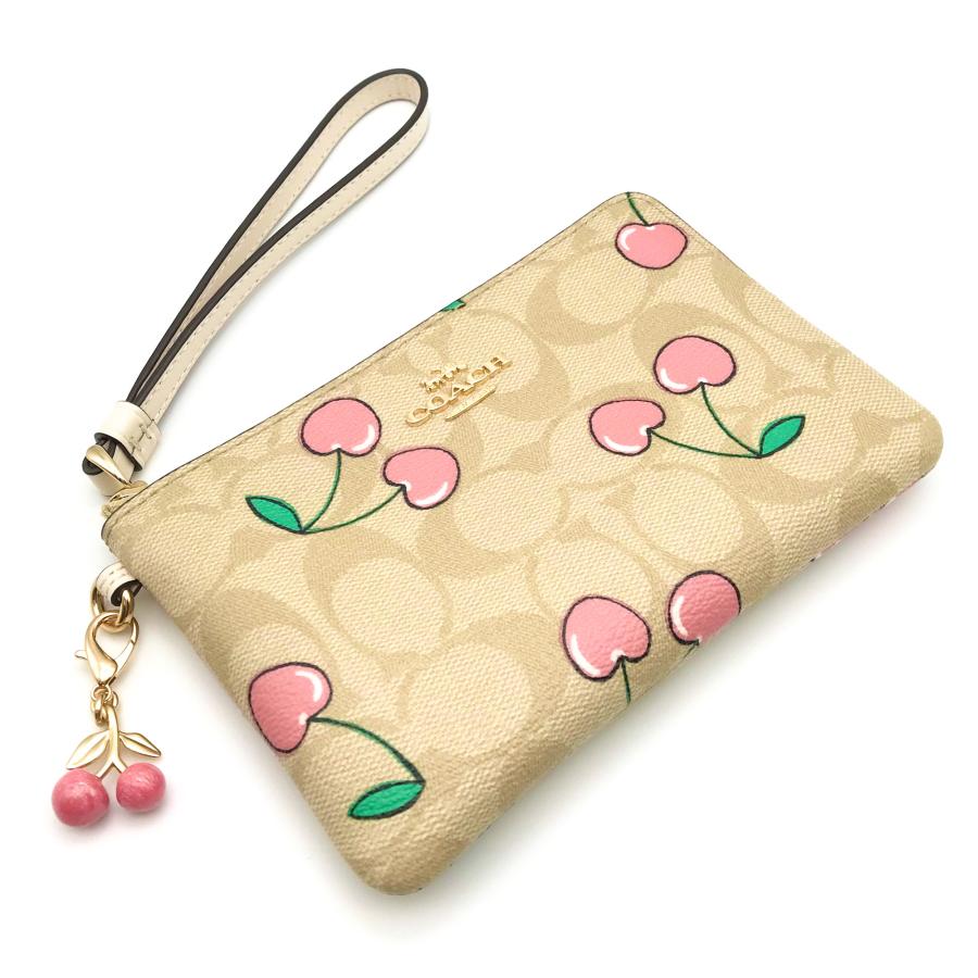 COACH コーチ ☆COACH☆ コーナー ジップ リストレット COACH コーチ ☆COACH☆ コーナー ジップ リストレット