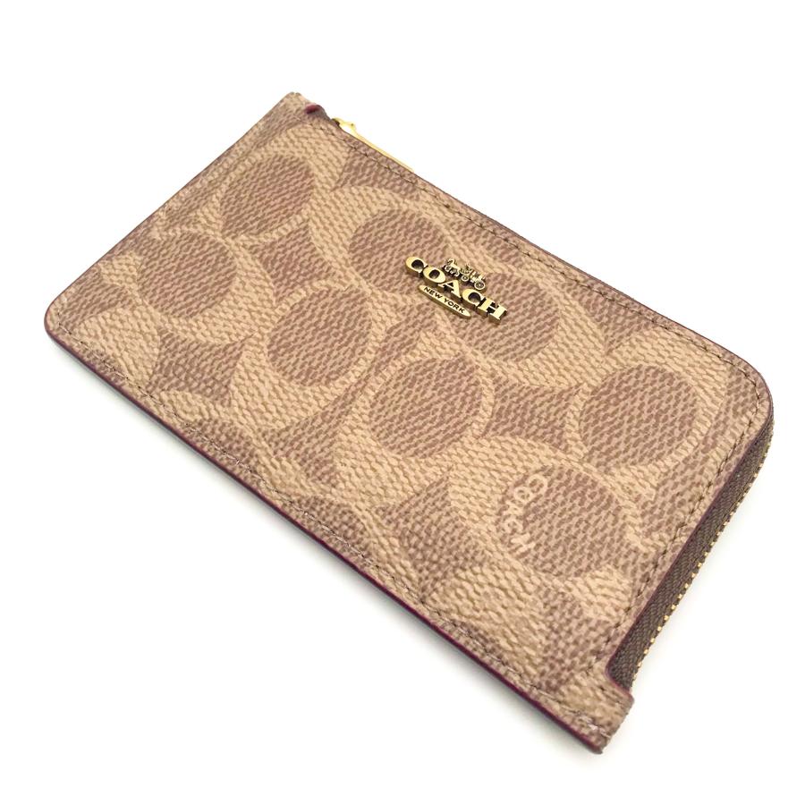 COACH（コーチ） ☆COACH☆ スモール Lジップ カードケース