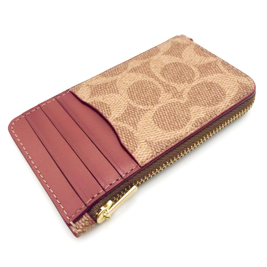 COACH コーチ ☆COACH☆ スモール Lジップ カードケース
