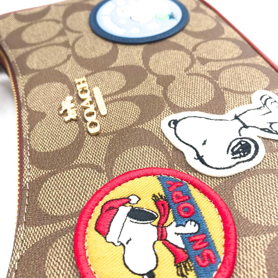 COACH スヌーピー パッチ バッグ COACH コーチ ボディバッグ ☆COACH☆ ワーレン ベルトバッグ