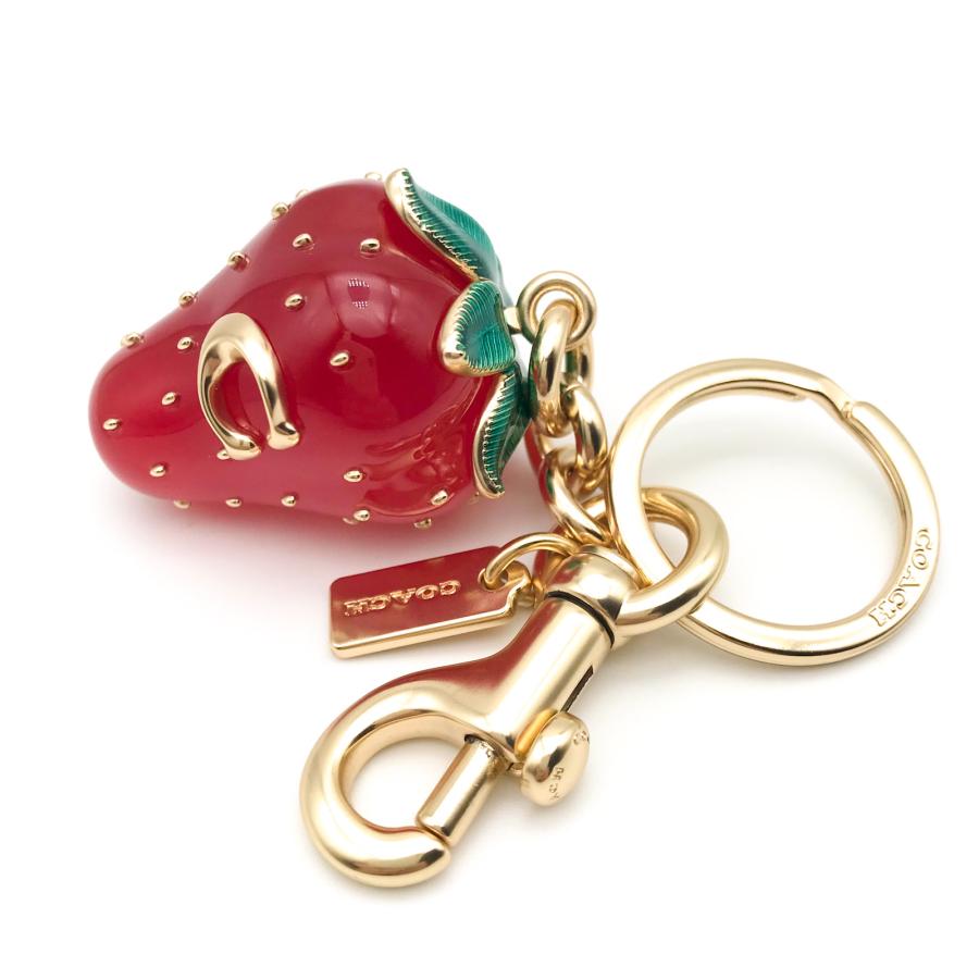 COACH コーチ キーホルダー キーリング ☆COACH☆ ストロベリー COACH コーチ キーホルダー キーリング ☆COACH☆ ストロベリー