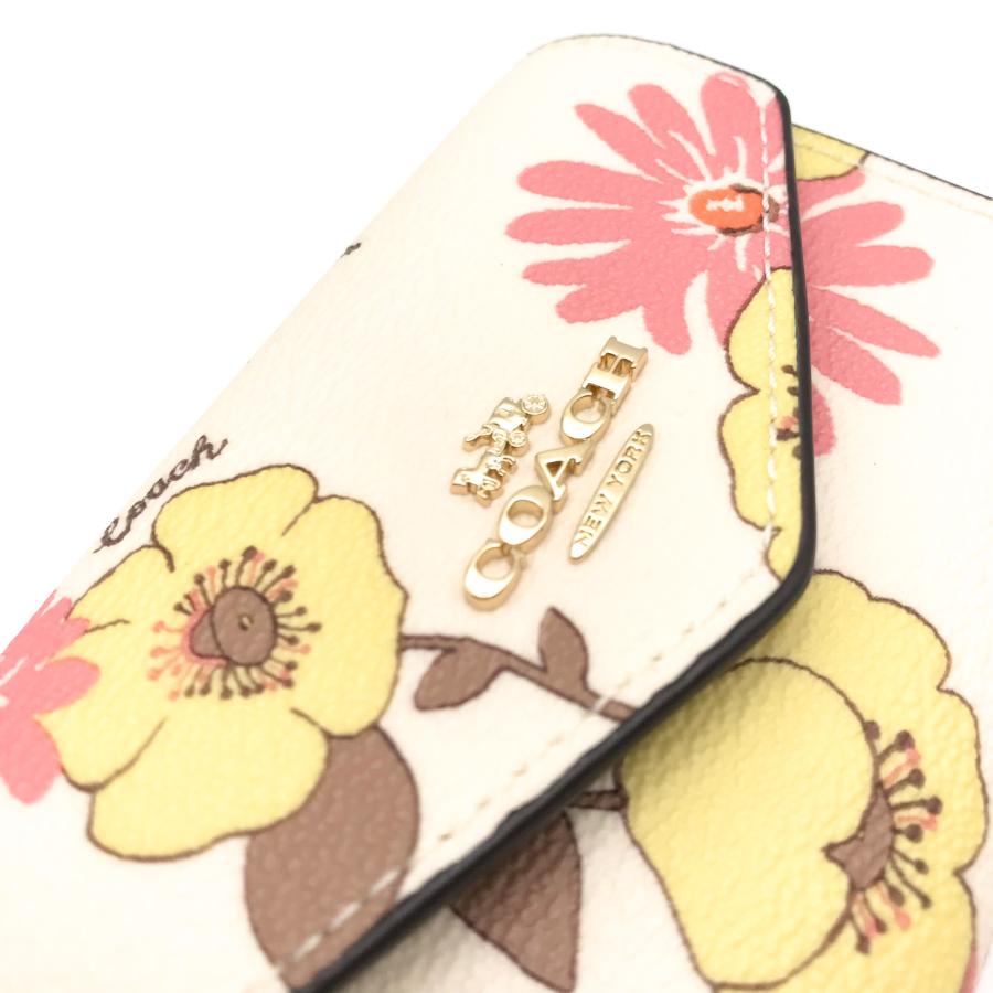 3点　COACH コーチ　フラップカードケース　名刺入れ　シグネチャー ホワイト COACH（コーチ） 名刺入れ ☆COACH☆ フラップ カードケース