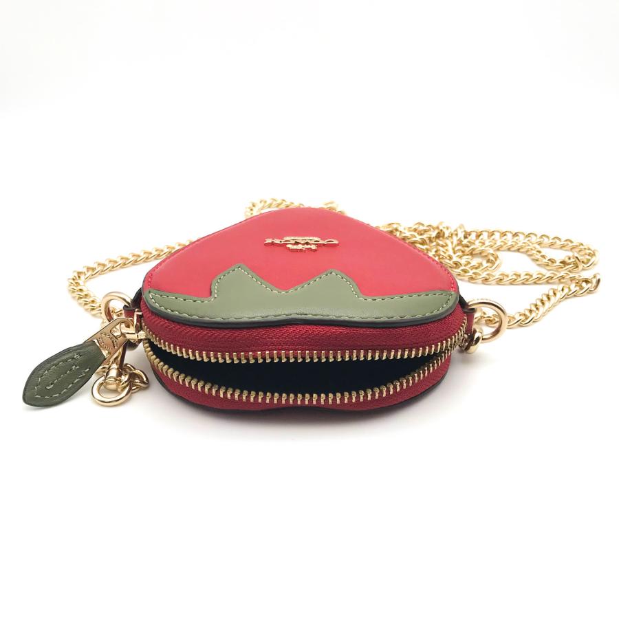 COACH コーチ ☆COACH☆ ストロベリー コイン ケース 小銭入れ COACH コーチ ☆COACH☆ ストロベリー コイン ケース 小銭入れ
