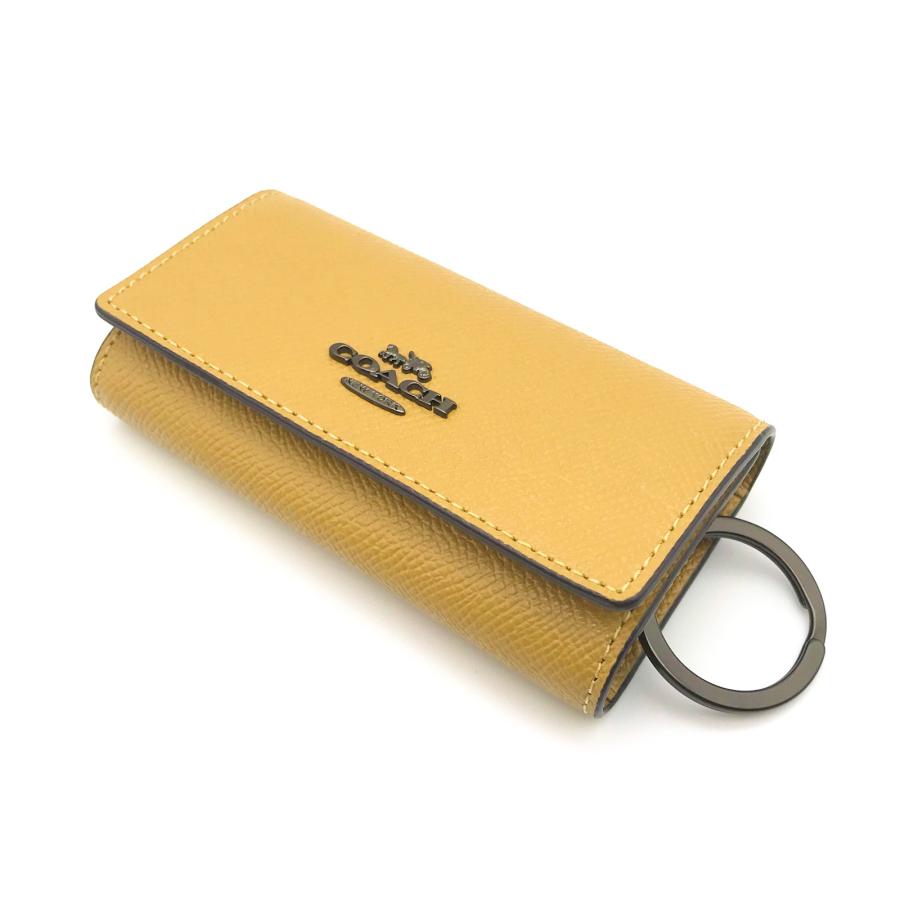 COACH コーチ ☆COACH☆ 6リング キーケース クロスグレイン COACH コーチ ☆COACH☆ 6リング キーケース クロスグレイン