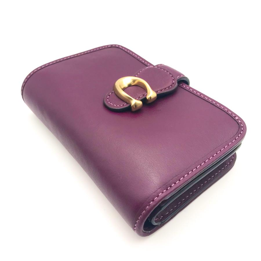 COACH タビーミディアムウォレット パープル Tabby Wallet | Wallets