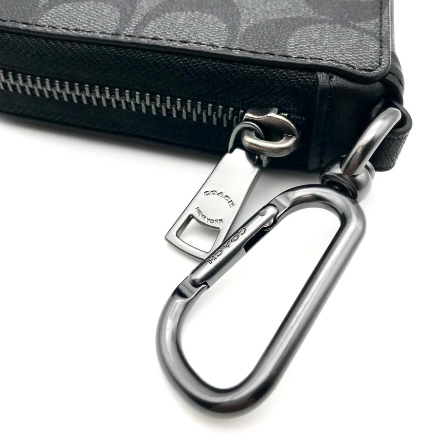 COACH コーチ ☆COACH☆ Lジップ キー ケース シグネチャー COACH コーチ ☆COACH☆ Lジップ キー ケース シグネチャー