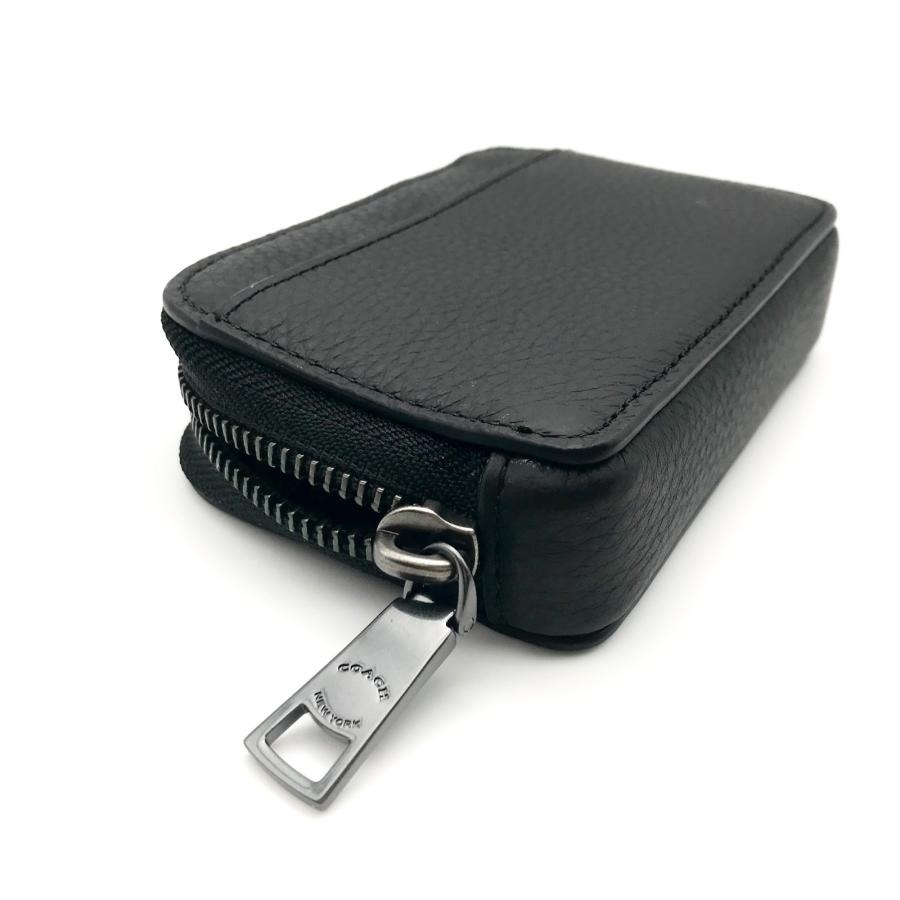 COACH コーチ ☆COACH☆ Lジップ キーケース ブラック カード COACH コーチ ☆COACH☆ Lジップ キーケース ブラック カード