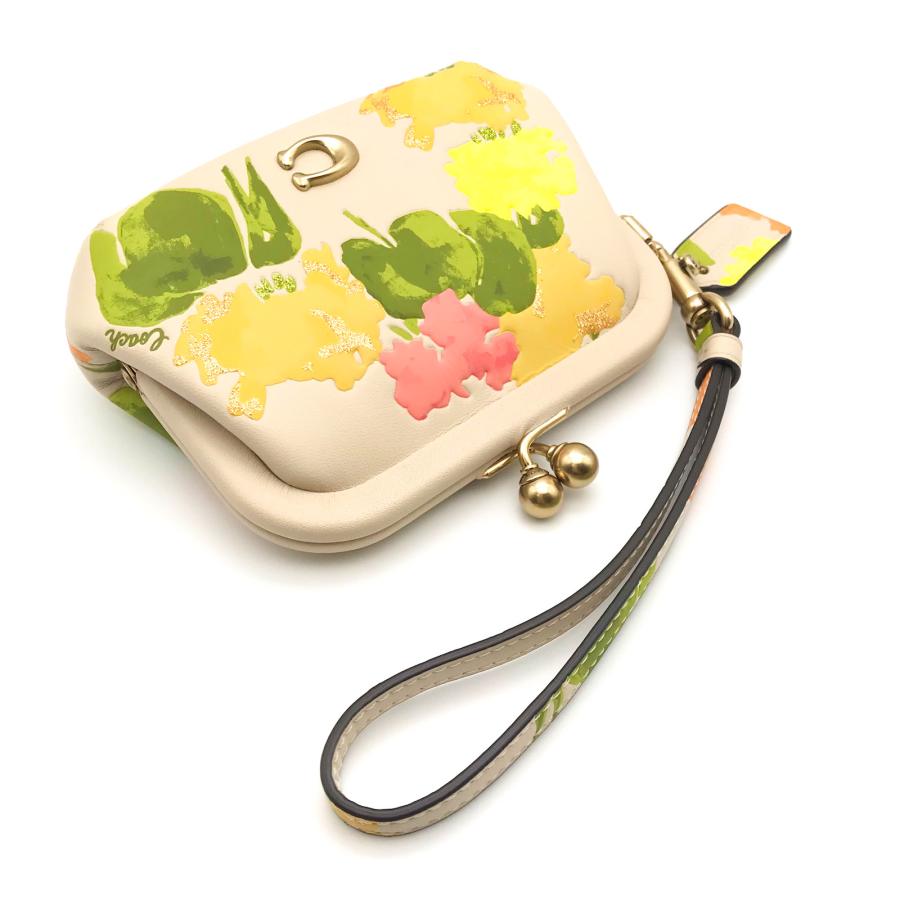 COACH コーチ ☆COACH☆ キスロック コイン パース フローラル COACH コーチ ☆COACH☆ キスロック コイン パース フローラル