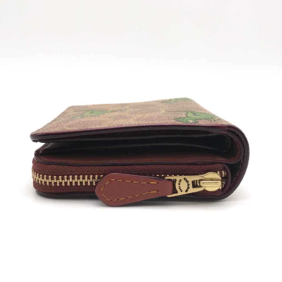 未使用級 COACH 二つ折り財布 ビルフォールド ウォレット シグネチャー COACH コーチ ☆COACH☆ ビルフォールド ウォレット