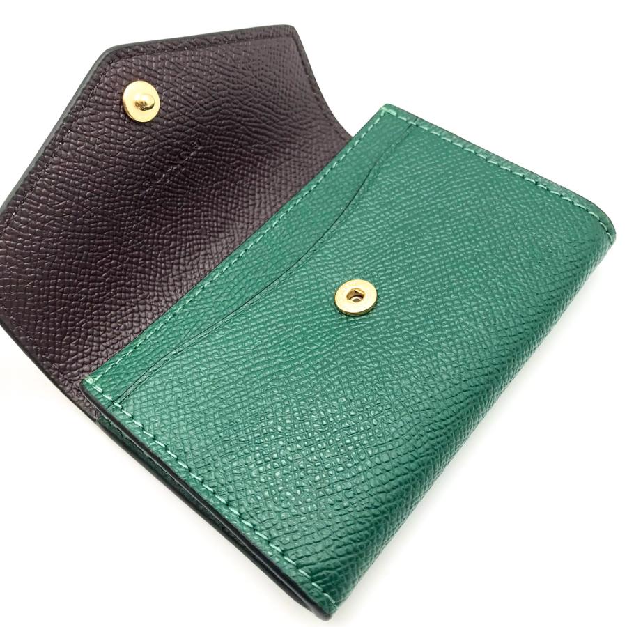 COACH（コーチ） 名刺入れ ☆COACH☆ フラップ カードケース ダーク 