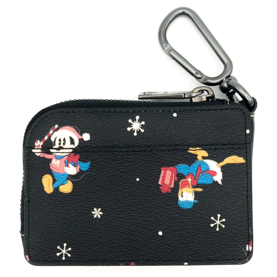 COACH コーチ ☆COACH☆ Lジップ キーケース ホリデイ プリント COACH コーチ ☆COACH☆ Lジップ キーケース ホリデイ プリント