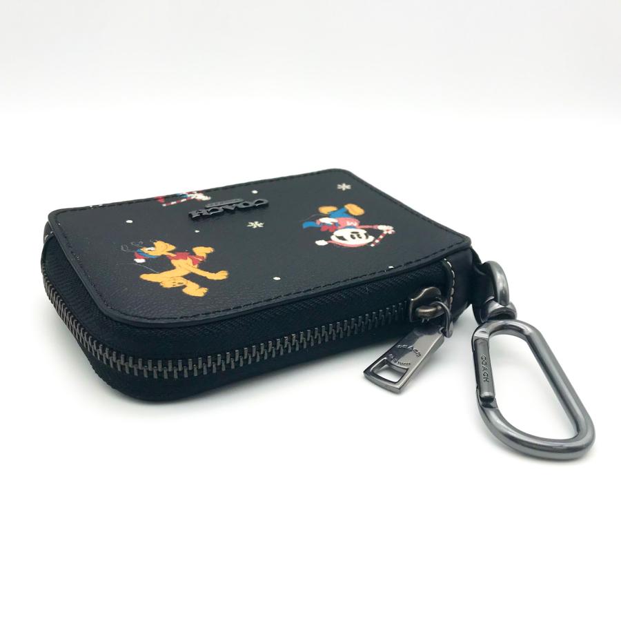 COACH コーチ ☆COACH☆ Lジップ キーケース ホリデイ プリント COACH コーチ ☆COACH☆ Lジップ キーケース ホリデイ プリント