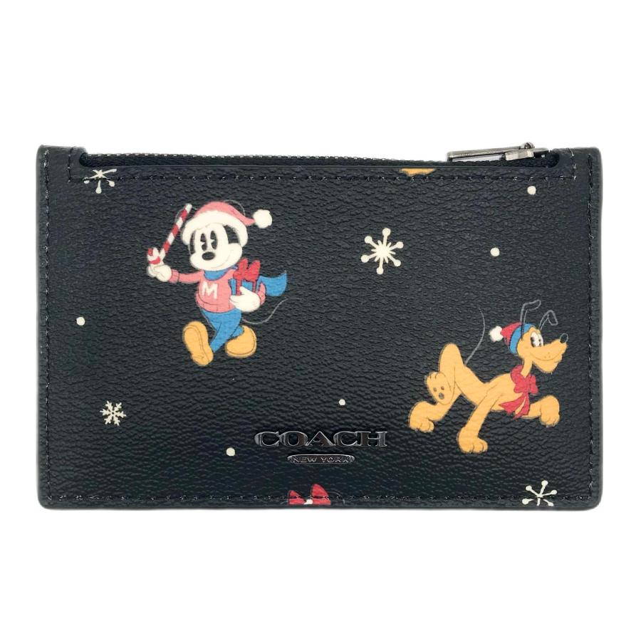 COACH コーチ ☆COACH☆ ジップカードケース ホリデイ プリント COACH コーチ ☆COACH☆ ジップカードケース ホリデイ プリント
