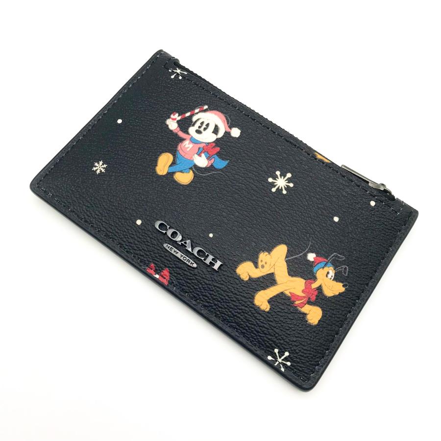 COACH コーチ ☆COACH☆ ジップカードケース ホリデイ プリント COACH コーチ ☆COACH☆ ジップカードケース ホリデイ プリント